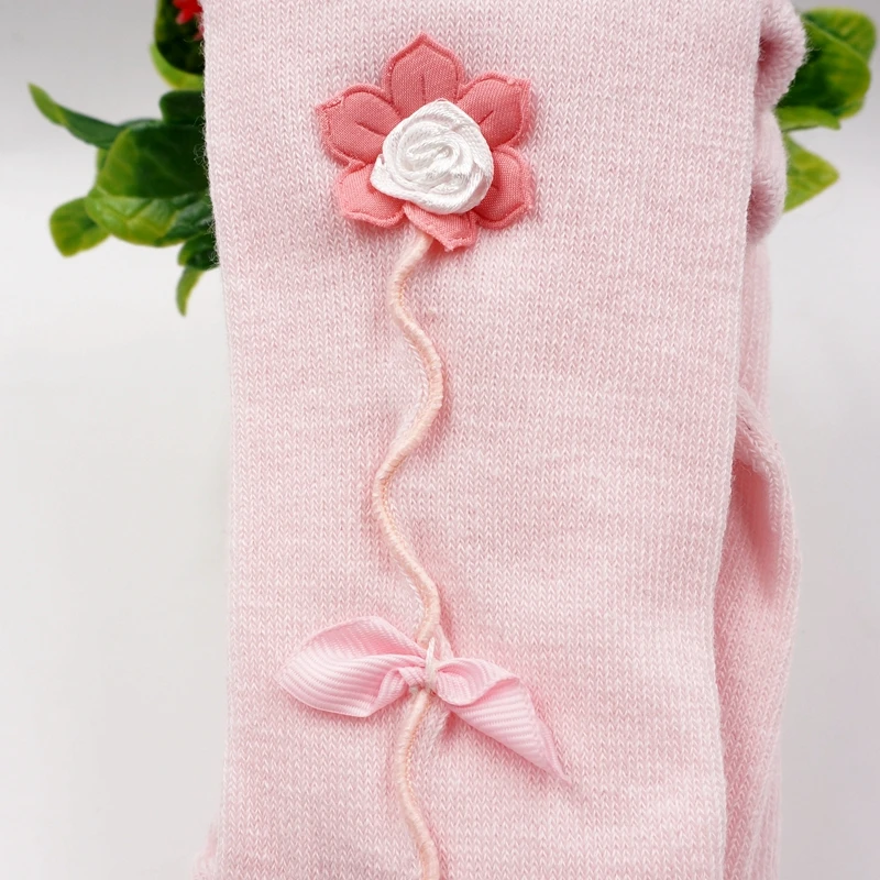 Sale 9pc/Lot Baby Girls Tights with Flower Cotton Tights,girl Pantyhose Baby Stocking Atwt0011