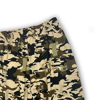 سراويل نوم كاجوال بأرجل واسعة للنساء ، فضفاضة ومتعددة الاستخدامات ، سراويل عسكرية ، بنطلون فانوس ، الصيف 3