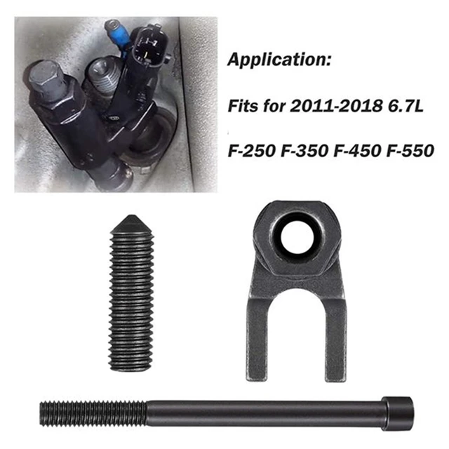 LTS FAFA Outil de retrait d'injecteur de carburant dissolvant d'injecteur  boulon Long outil d'extraction de boulon court outil d'extraction d' injecteur Diesel outil d'extraction d'injecteur