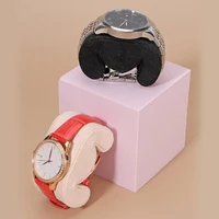 High Elasticity Deer Skin Watch Pillow Jewelry Display Cushion Tray