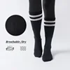 Ladies' Mid-tube Bottom Non-slip Yoga Socks Women Professional Fitness   Pilates Indoor  Floor Dance Socks for Gymnastic Ballet 2