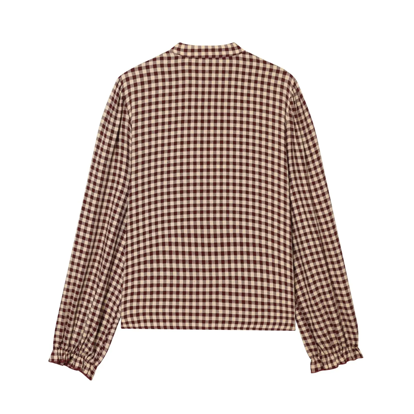 Chic Fashion Simple Style Shirts For Women 2025 New Fashion Long Sleeve Women's Casual Loose Plaid Shirt And Blouse Woman Tops