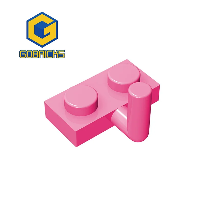 

Gobricks 10Pcs MOC Parts 88072 4623 Plate Special 1 x 2 with Bar Arm Up Compatible Bricks Assmble Building Blocks Particle Toy