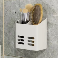 3/1PCS Storage Boxes Wall Mounted Bathroom Toothpaste Cosmetics Racks Comb Razor Skin Care Product Home Storage Organizer Box 2