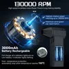 1PC Hurricane X3 Cross Border 130,000 Turbofan Electric Hairdryer Handheld Outdoor Camping Dust Blowing Violent Fan 3