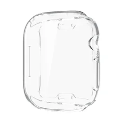 Enhanced TPU Cover with Screen Protector for Apple Watch - Premium Protective Case (Transparent)