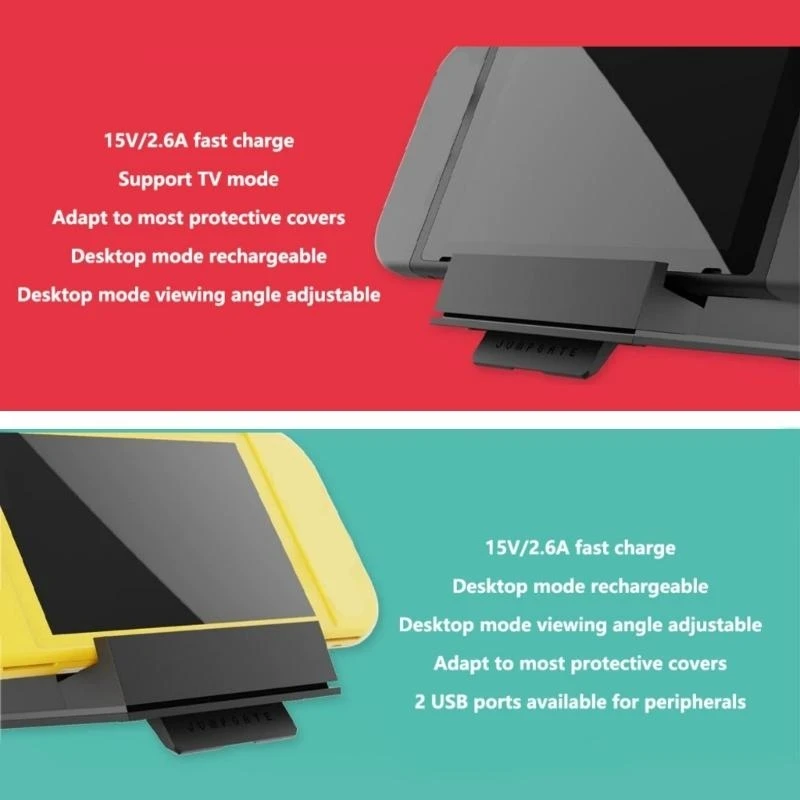 77UB 도킹 충전 스테이션 지원 1080p 60Hz 4K 30Hz 카드 포트 다기능 유형 C 도크 콘솔 스탠드