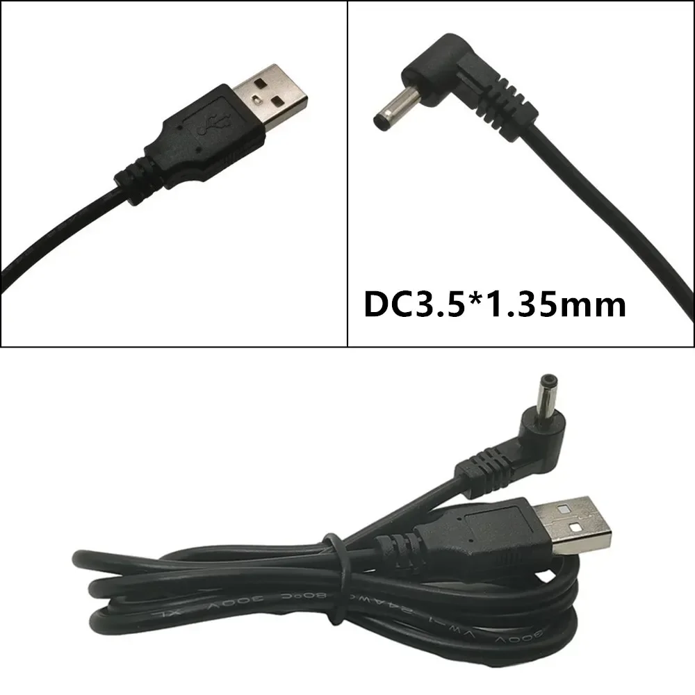 USB to DC Power Adapter Converter Cable,90 Degree