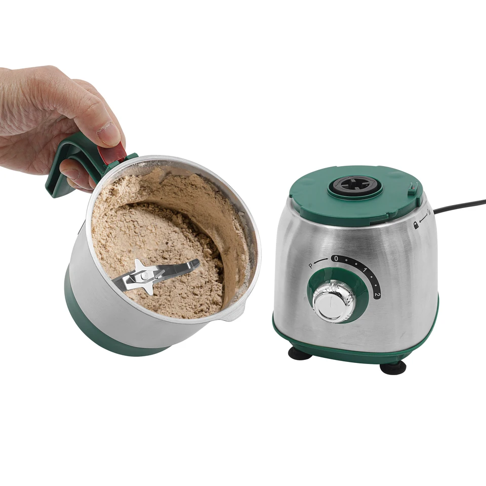 500W Electric Grain Mill Stainless Steel Grinder
