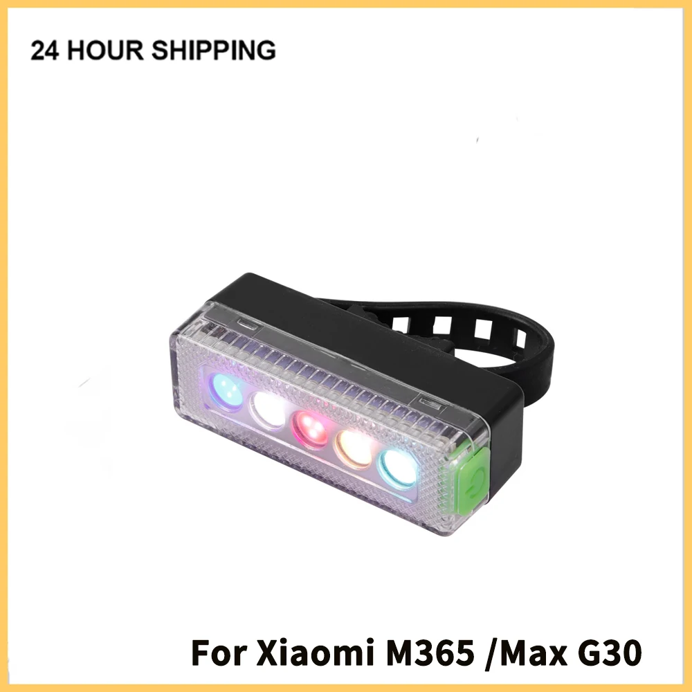 

Электрический скутер для Xiaomi Mijia M365 Max G30, светодиодный Подседельный штырь, USB зарядка, водонепроницаемая велосипедная лампа, ночная безопасность, предупредительный свет