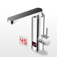 Robinet de chauffe-eau électrique sans réservoir 3000W, avec affichage de la température, robinet de cuisine, robinet de douche électrique coulant 1