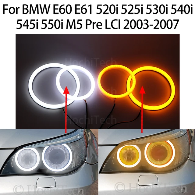 LED Angel Eyes For BMW E60 E61 Pre-LCI M5 525i 528i 530i 545i 550i