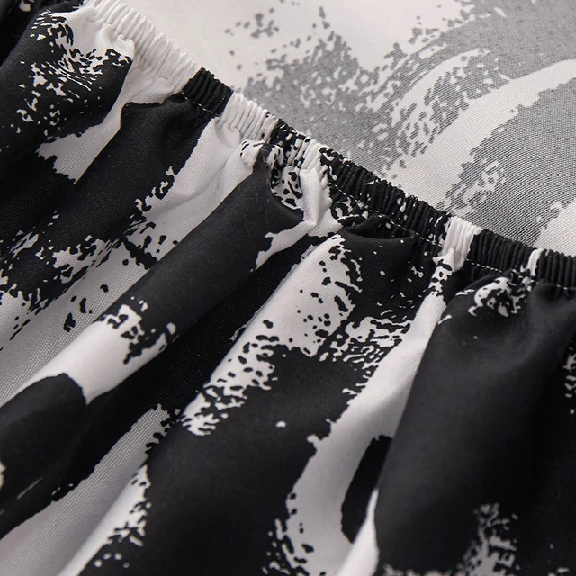 꿈처럼 편안한 수면을 선사하는 인쇄 장착 시트 매트리스 커버