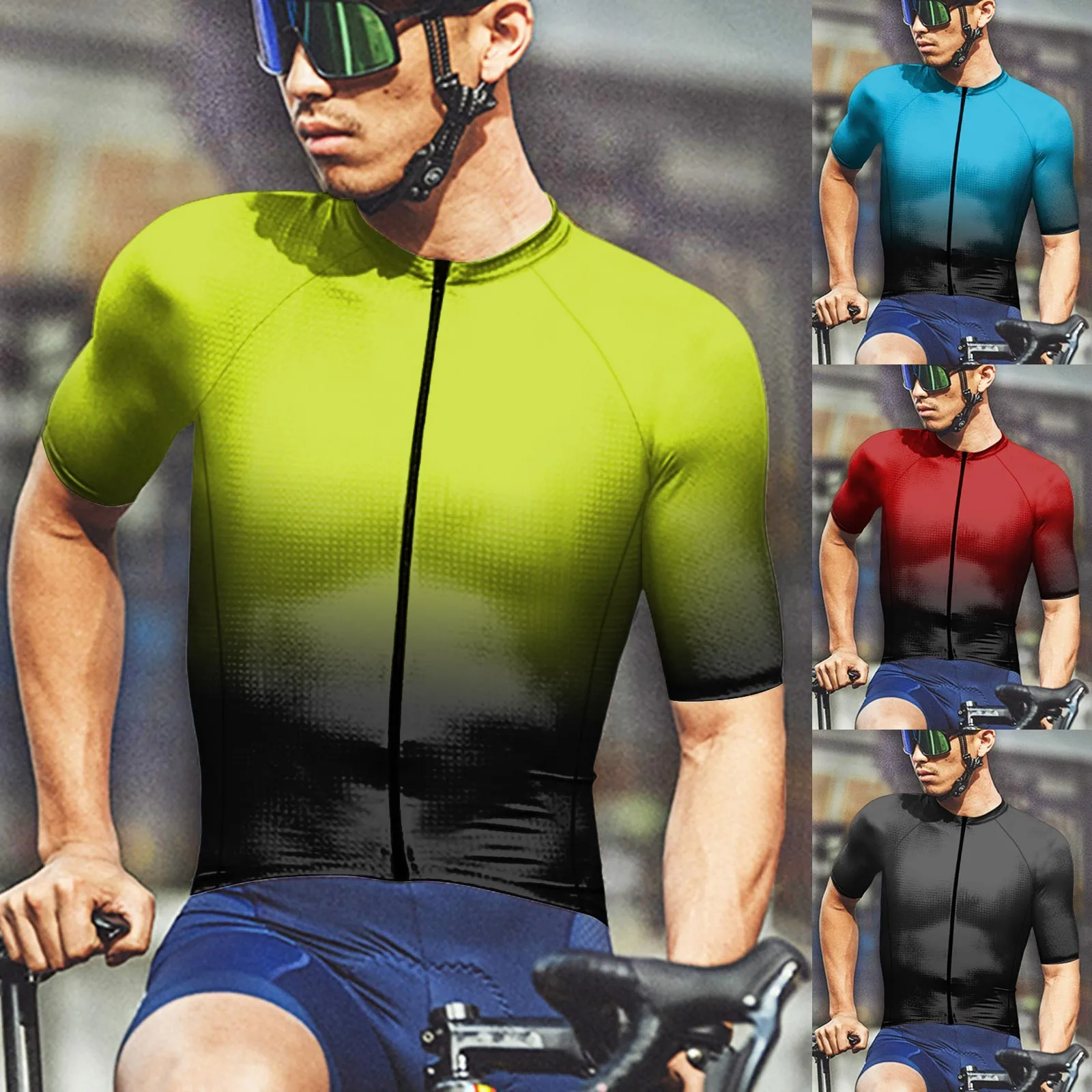 

Summer Cycling Jerseys Man Bicycle Clothing Men's Cycling Outfit Maillot Mtb Shirts And Blouses Quick Drying Breathable T-shirts