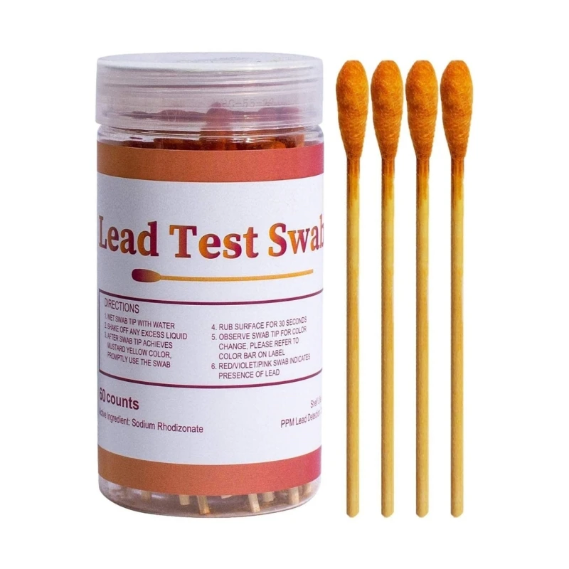 

Instant Test Test Swabs Sensitive Rapid Home Testing Swabs for Painted Metal Dishes 60 Second Result Dropship