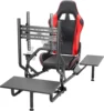 Racing Simulator Cockpit: Wheel/Gear Mount, Fits Logitech/Thrustmaster/Fanatec, Xbox/Playstation, VESA 400x400 1