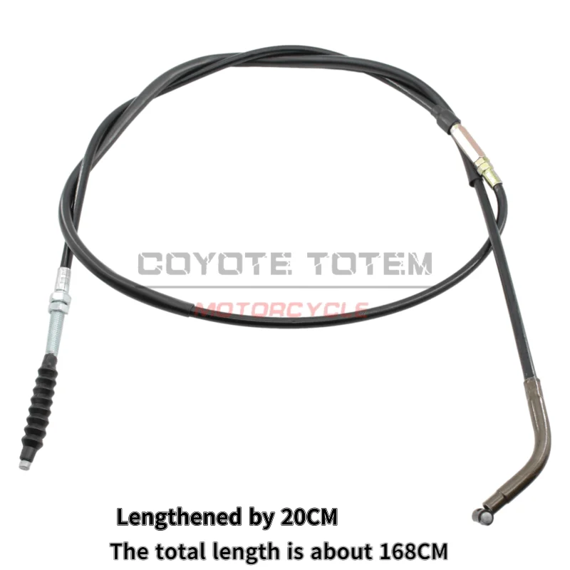 Adatto Per Kawasaki Vulcan Vn400 Vn800 Vn900 Accessori Moto Cavo Frizione Prolunga In Filo D'Acciaio Lunghezza Circa 168Cm