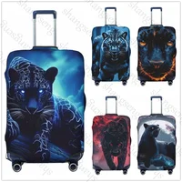 Black panther ferocious animal Thicken Luggage Cover Elasticity Trolley dust cover Suitcase Protection Cover Suitcase Case 1