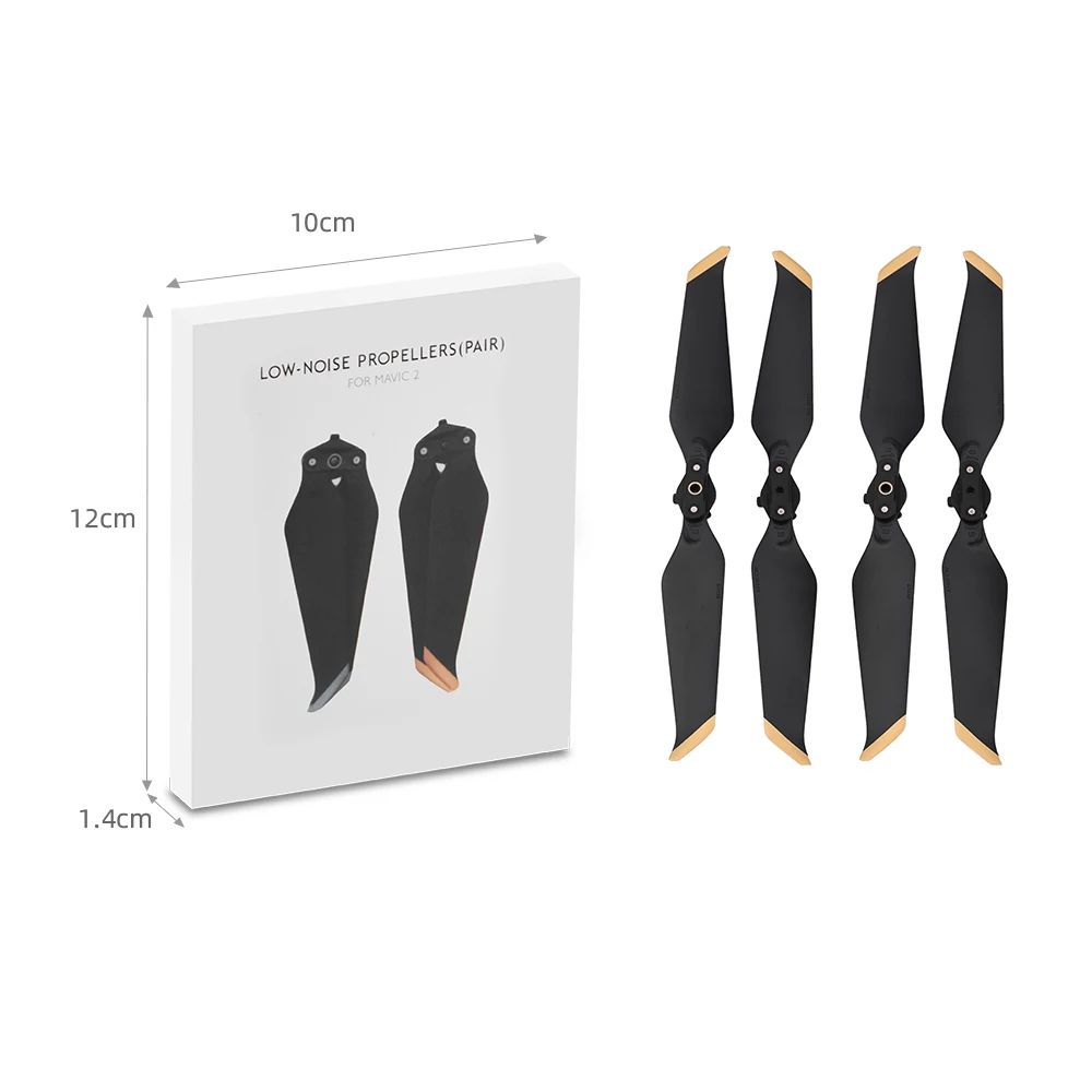 DJI Mavic 2 Propeller 8pc Quick-Release 8743 Folding Low-Noise Props Blade Wing Fan Parts For DJI Mavic 2 Pro Zoom Accessory propeller replacement parts drone propeller blades drone propeller drone propellers