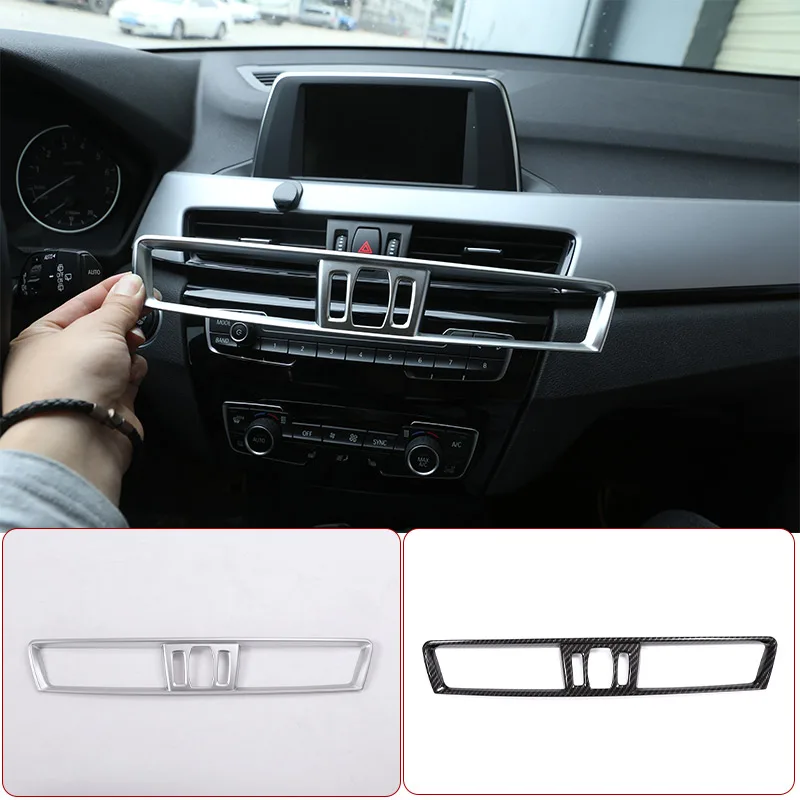 For BMW X1 X2 F47 F48 2016 2019 ABS Car Center Control Air Conditioner Air  Outlet Frame Decoration Car Interior Accessories|accessories 2016|accessories  accessoriesaccessories for bmw - AliExpress