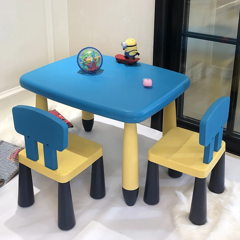 Children Kids Table and Chair Set living room furniture-Ideal for Arts & Crafts, Snack Time, Homeschooling, Homework
