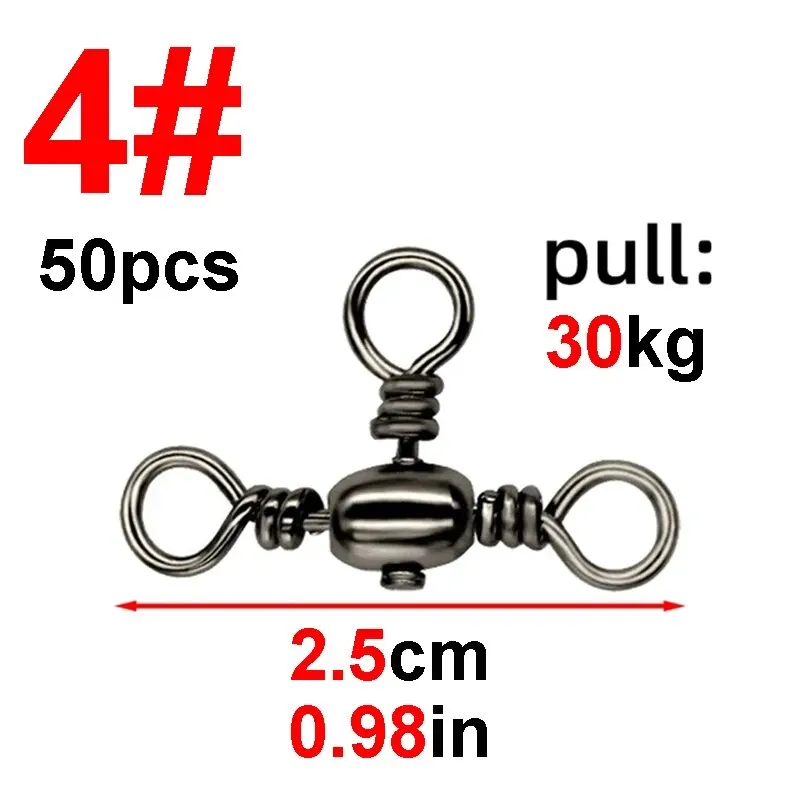 50PCS/Bag Three-Prong Connector 6