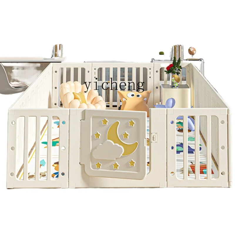 ZK Baby Game Fence Protective Grating Indoor Home Baby Ground Fence Children Crawling Mat