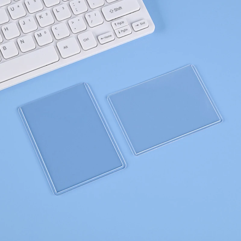 Idol Photo Game Card Sleeve Toploader Fai Da Te Star Polaroid Card Protector Per Baseball Football Game Cards Clear Hd Pvc Slot