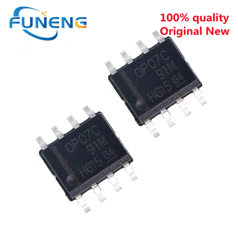 10 Pz Op07Cdr Sop8 Op07C Sop Op07 Sop-8 Smd Nuovo E Originale Ic