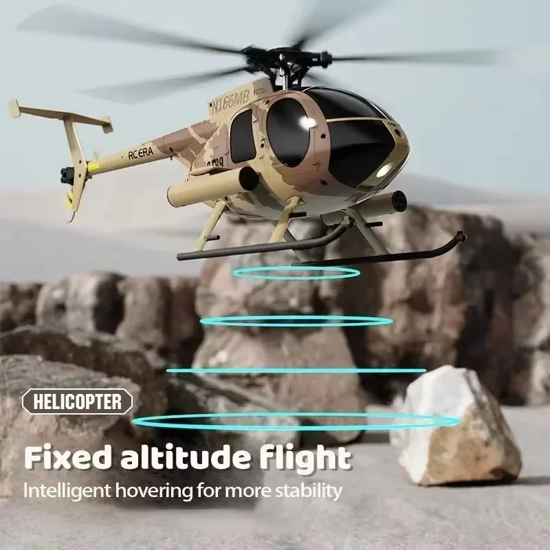 In Stock Rc Era New 1:28 C189 Bird Rc Helicopter Tusk Md500 Dual Brushless Simulation Model 6-axis Gyro Simulation Model Toys - 5