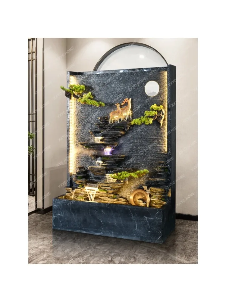 

Рокеры, плавучая вода, двор, садовый фонтан, самоциркуляция, Фортуна, олень, ремесла, украшение, наружная водная занавеска, настенный набор