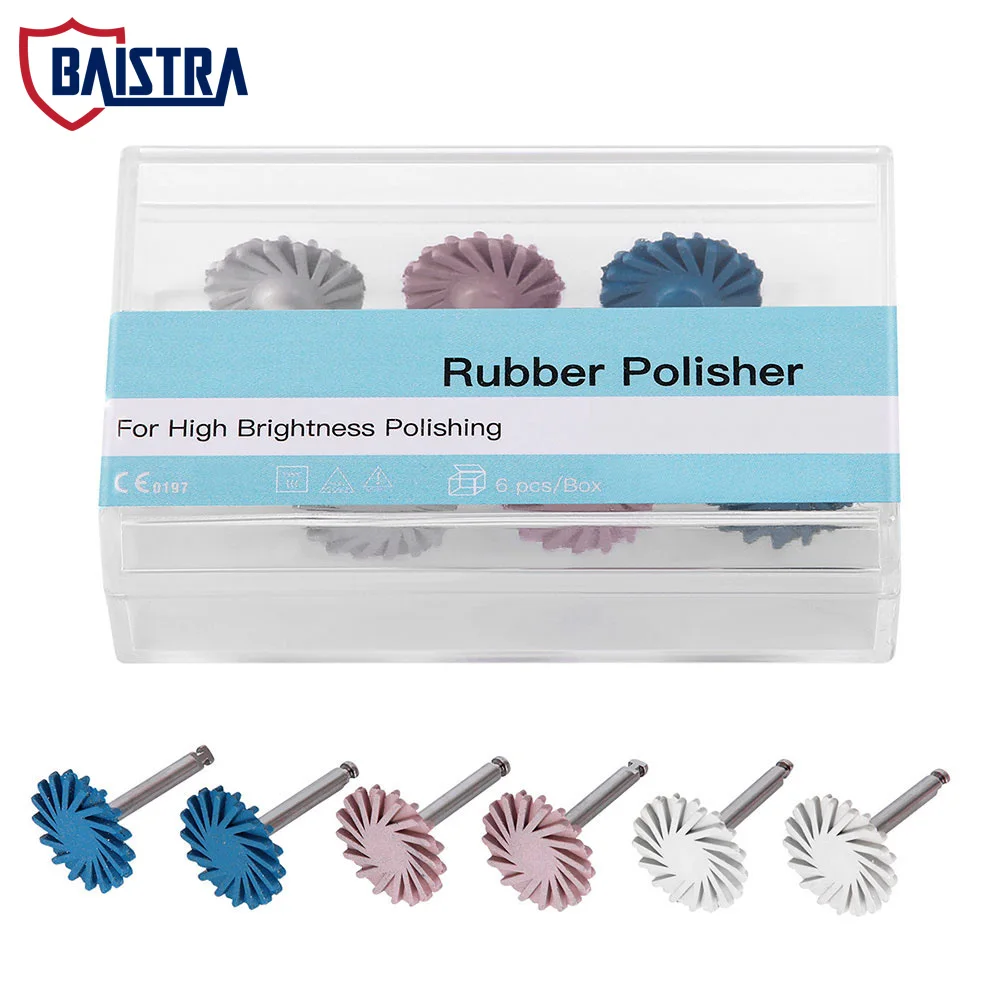 Dental Polishing Kit Rubber Polisher Diamond System Ra Composite Resin