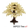 90PCS Green Tan