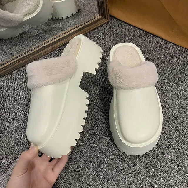 Winter womens slippers