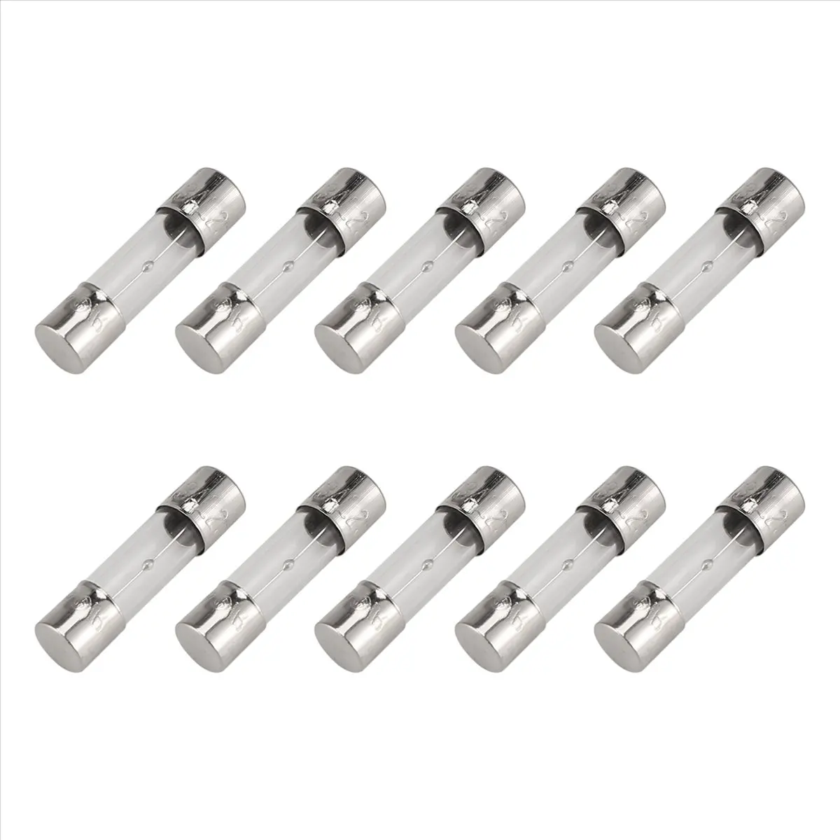 DT1326/10개 250V 3A 3암페어 슬로우 블로우 유리 퓨즈 튜브 5mm x 20mm