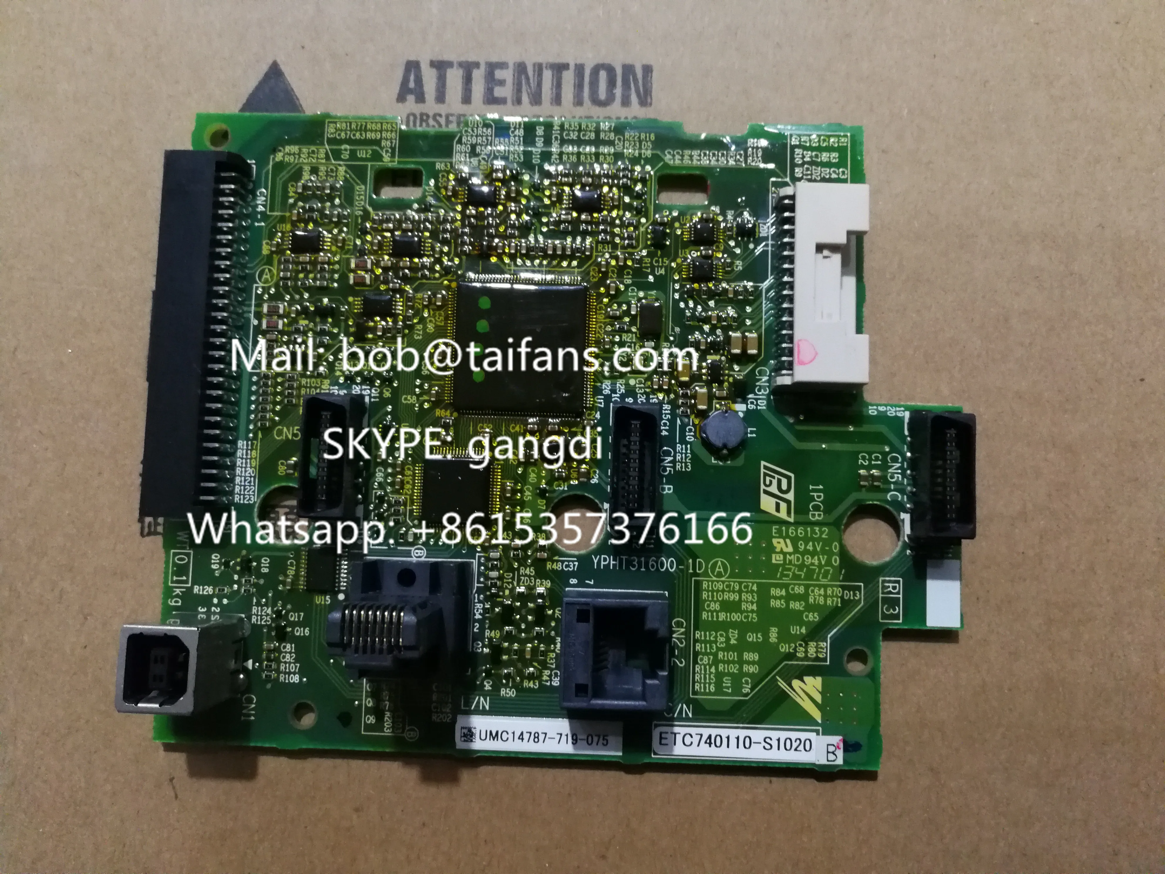 A1000-Inverter-Board-ETC740110-S1019-ETC740110-S1020-ETC740110-S1020B ...