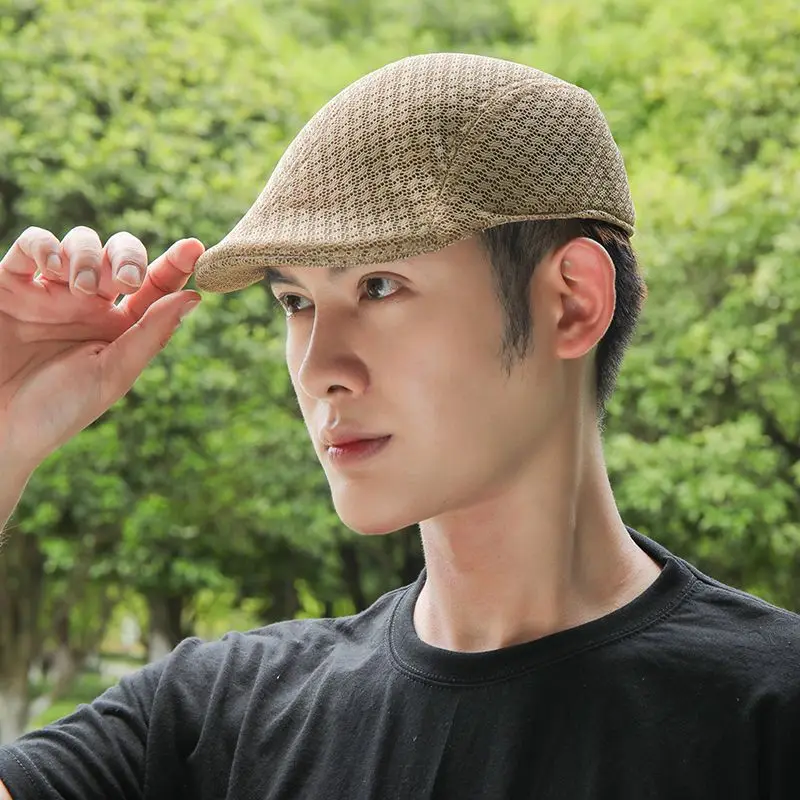 Summer breathable beret hat breathable woolen beret
