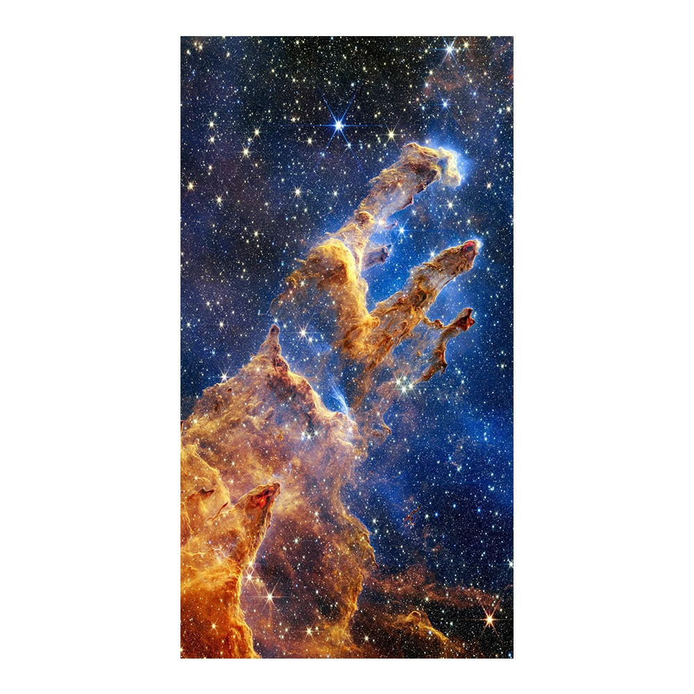 thumbnail image 1 of James Webb Telescope Pillars Of Creation Canvas Print Wall Art Poster Dying Star Space Photo for Living Room Home Decor Cuadros, 1 of 5