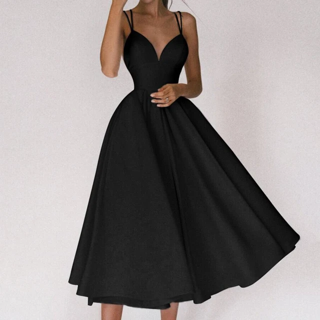 Black Strapless Formal Dress With Diamanté Back Detail - Pure Boutique