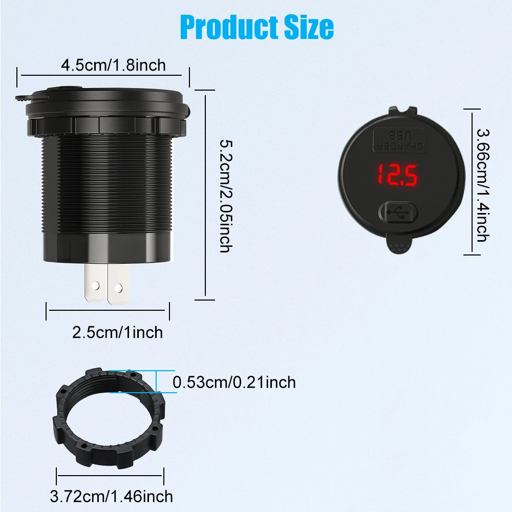 12V/24V  QC 3.0 USB  , ǳ   ġ ġ ڵ    а