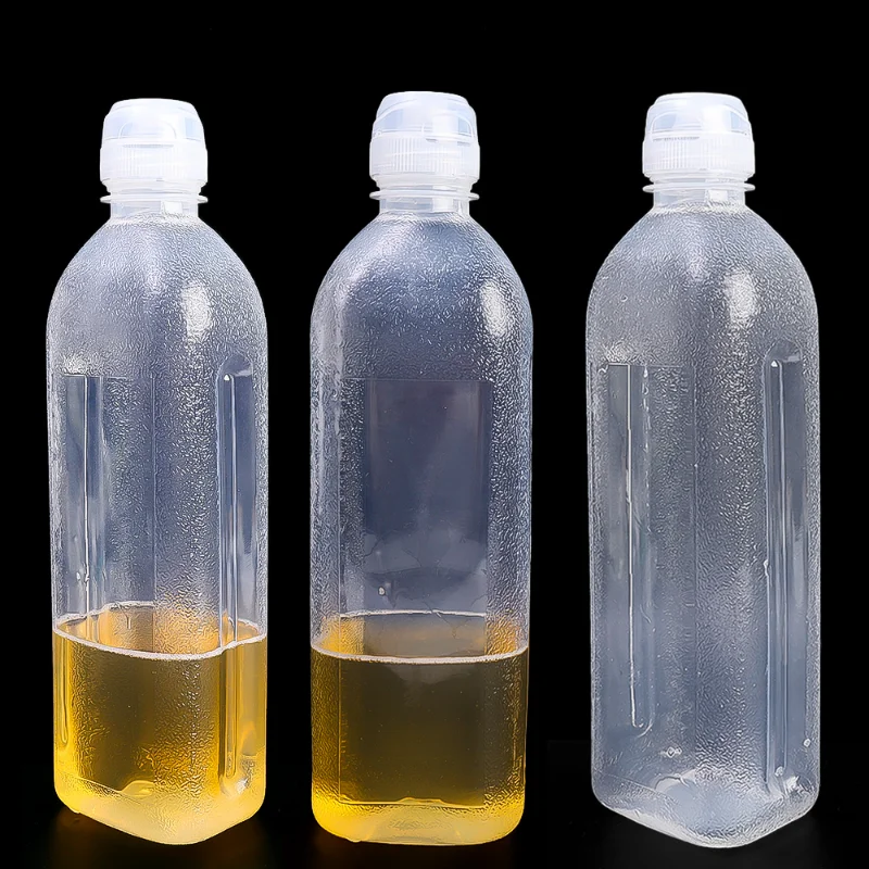 Squeeze Seasoning Bottles oil spray bottle oil bottle 1000ML Multifunction Sauce Oil Bottle Screaming Oil Control Bottle High Temperature Resistance Soy