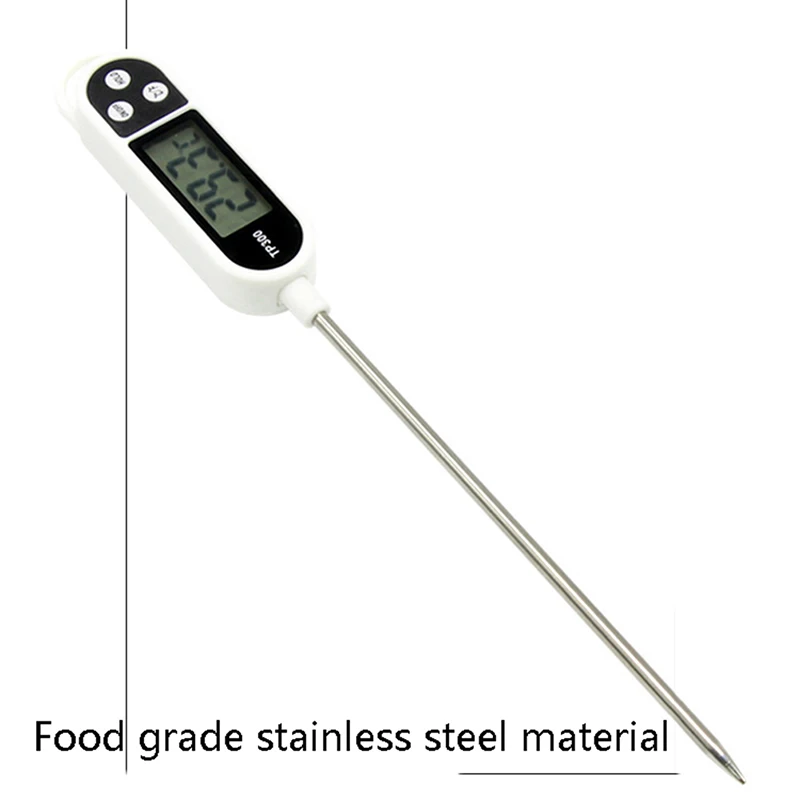 

Food Thermometer TP300 Digital Kitchen Thermometer Instant Reading Meat Temperature Tester with Probe for Kitchen Grilled