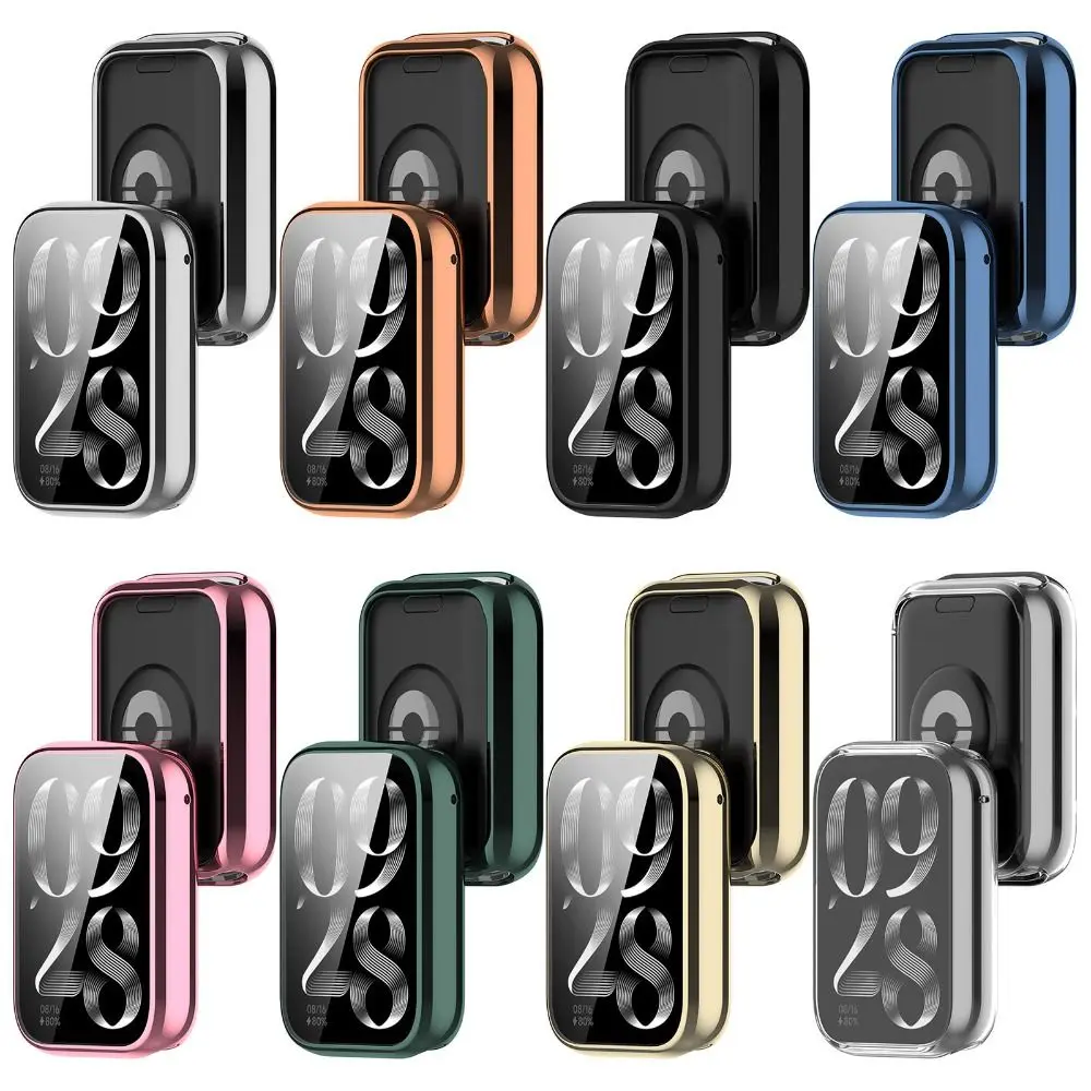 

Full Cover TPU Case New Bumper Smart Screen Protector Watchband Accessories Protective Shell for Xiaomi Band 8 Pro Smart Watch