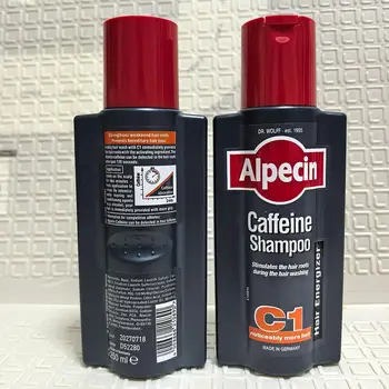 Shampoo Anticaduta Alpecin di Alta Gamma con Caffeina, 250ml, Prodotto in Germania, Controllo Oleosità, Senza Siliconi, Nutriente per Capelli Soffici e Non Appesantiti