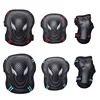 6 Pcs Adults Kids Protective Gear Knee Pads Elbow Pads and Wrist Guard for Rollerblading Skateboard Cycling Skating Bike Scooter 1
