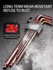 L Type Hand Tools Kit Allen Key Set Hex Wrench Screwdriver Set Hexagon Spanner Universal Ball End Torx Star Keys Tool 5
