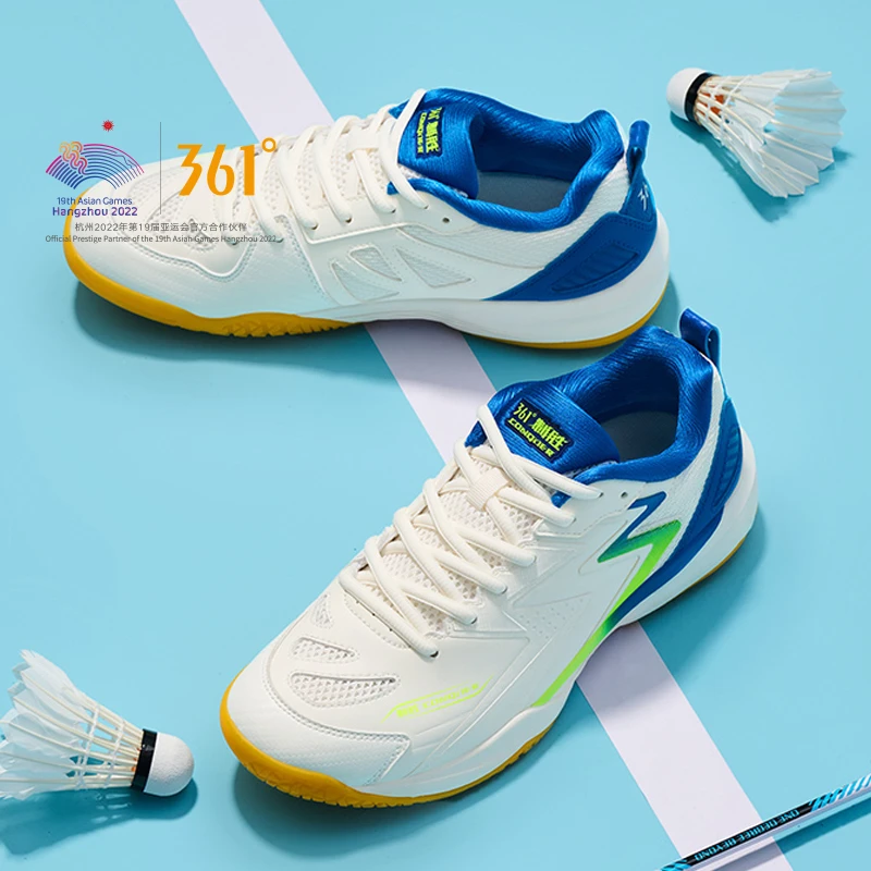 361 Degrees NEW Professional Badminton Shoes Breathable Anti-Slippery Training Shoes Non-Slip Women Men'S Sneakers 672344401