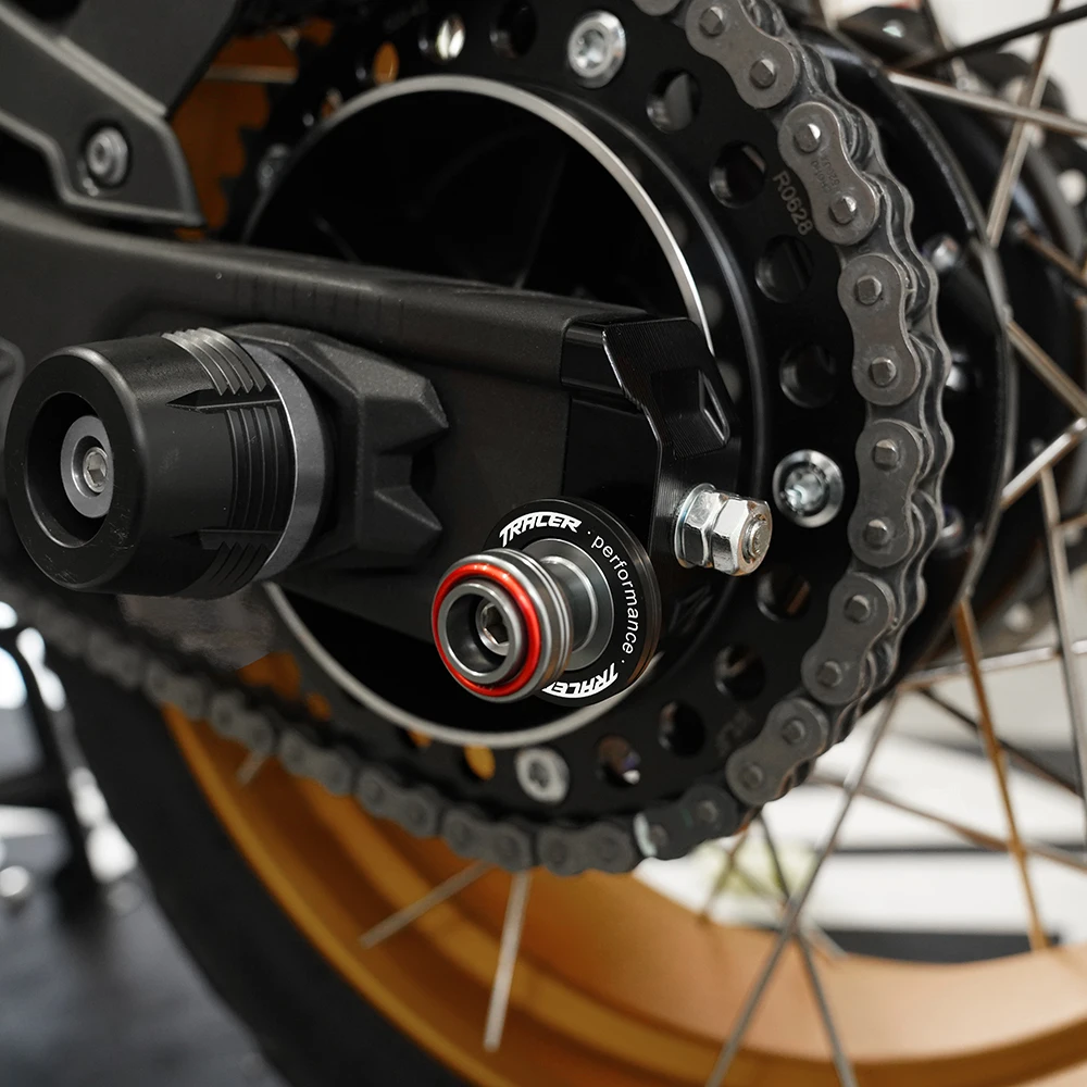 バイク スイングアーム スプール バイク用リアロッカーアームスプールスライダー For RC 125 200 バイク用スイングアームスプールスライダー  For Tracer 700 700GT Tracer 900 900 GT Tracer Tracer7 Tracer9 900 700 7 9  GT用 バイク用スイングアームスプール M6スタンド ... オートバイ用スイングアームスプールスタンド For Tracer 7 9 900 700 GT Tracer700 Tracer7