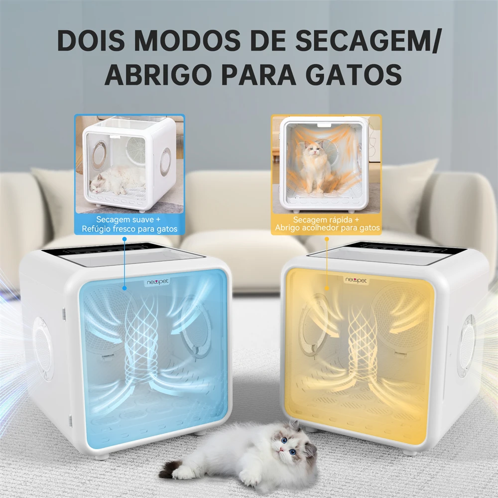 Secador Inteligente para Cães e Gatos 4 S988b1452e1034c899b18dc2b9d7cc95a7