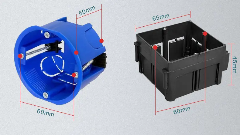 Description Picture 4 of itemJhjch wall-mounted diy module European standard white tempered crystal glass panel socket led light switch button function combi